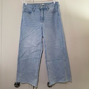 Oat New York Wide Leg Light Wash Jeans
